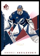 2018-19 SP Authentic Limited Red #67 Andrei Vasilevskiy