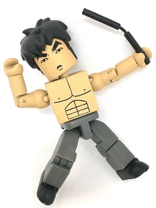 Bruce Lee Minimates - Brave Little Dragon -2002 Art Asylum Block Figure - Picture 1 of 15