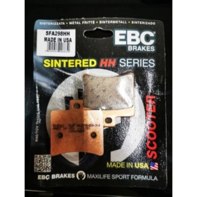 Se adapta a la pastilla de freno del disco trasero Aprilia Atlantic 500 2002-2004 mejorada EBC SFA298HH Foto 1 de 2