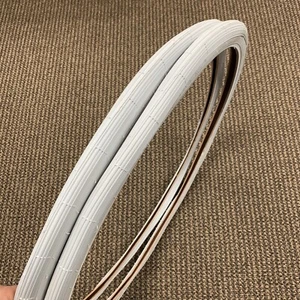 BICYCLE TIRES WHITE WALLS FIT SCHWINN 26 X 1-3/8 X 1-1/4 S - 6 RARE NEVER USED - Picture 1 of 7