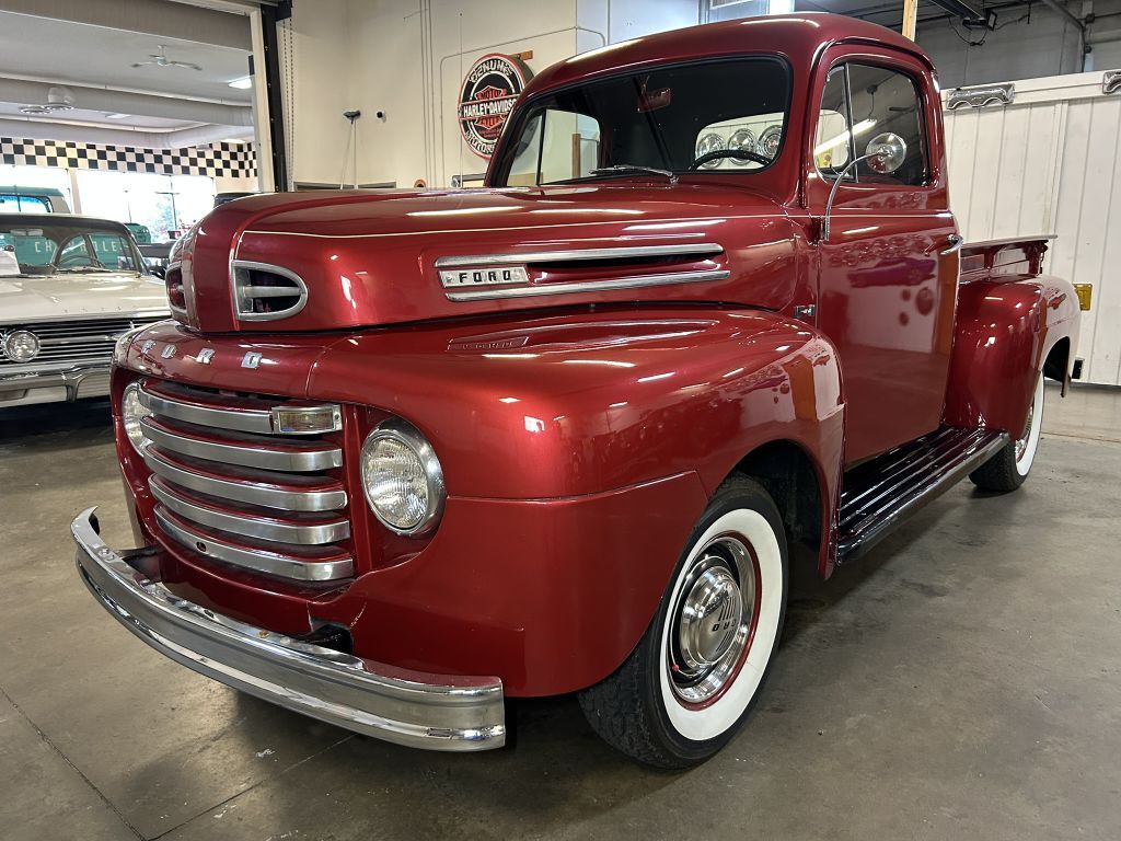 Camioneta Ford 1950 Ford Pickup At The Little Valley Auto Ranch Belton