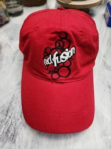 Cappello Red Fusion Ricamato Tg 58cm Fibbia Cinghia Regolabile Dr Pepper Cotone - Foto 1 di 6