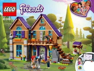 LEGO Nueva Instrucción 41369 AMIGOS Casa de Mia Manual Solo Sin Ladrillos - Imagen 1 de 2