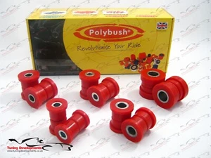 Kit de arbusto de polietileno de suspensión completa Polybush para Toyota Celica GT Four ST205 3SGTE - Imagen 1 de 3