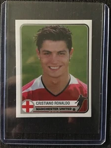 STICKER PANINI UEFA CHAMPIONS OF EUROPE 1955/2005 CRISTANO RONALDO 228 ROOKIE 1 - Bild 1 von 2