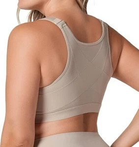 Leonisa Posture Corrector Wireless Bra 011473 Light beige 34C - Picture 1 of 2