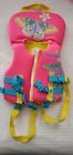 Speedo Pink Butterfly Infant Life Jacket PFD Type II Less Than 30lbs. 