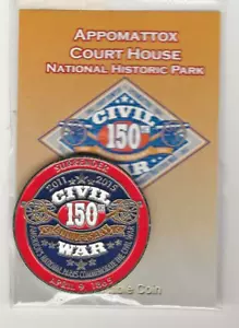 Appomattox Court House NHP 150th Souvenir Collectible Coin/Token - Picture 1 of 1