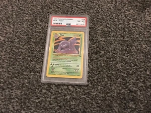 1999 Pokémon Fossil Muk Holo Card - PSA 8 Near Mint, Rare Vintage 13/62 - Picture 1 of 2