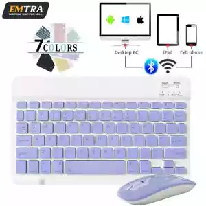 Mini Wireless Bluetooth Keyboard For iPad Phone Tablet Portable Bluetooth - Picture 1 of 20