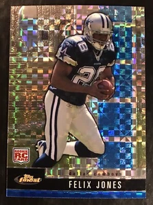 🏈 2008 NFL Topps Finest SP /50 RC ROokie XFRACTOR #117 FELIX JONES Cowboys ⭐️ - Bild 1 von 11