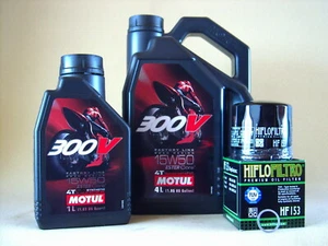 Motul 300V 15W50 Öl + Ölfilter DUCATI 1260 Diavel - 1260 Multistrada  - Bild 1 von 1