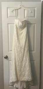 Galina all over beaded Wedding Dress size 4 S8551 - Picture 1 of 4