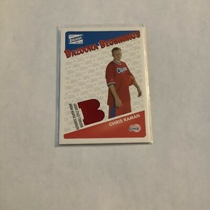 F99145  2003-04 Bazooka Beginnings #CK Chris Kaman Los Angeles Clippers