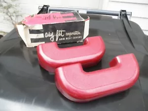 Vintage Set (NOS) "Any Fit" Arm Rest Plastic Covers - Picture 1 of 4