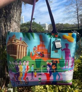 Bolso de mano Disney Harvey's Shag Disneyland nuevo con etiquetas - Imagen 1 de 4