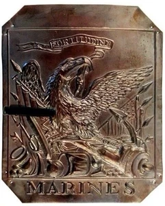 USMC 1812 Shako Plate (Reproduction) - Picture 1 of 1