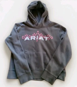 Kids Ariat Real Hoodie Sz LG 12 - Picture 1 of 4