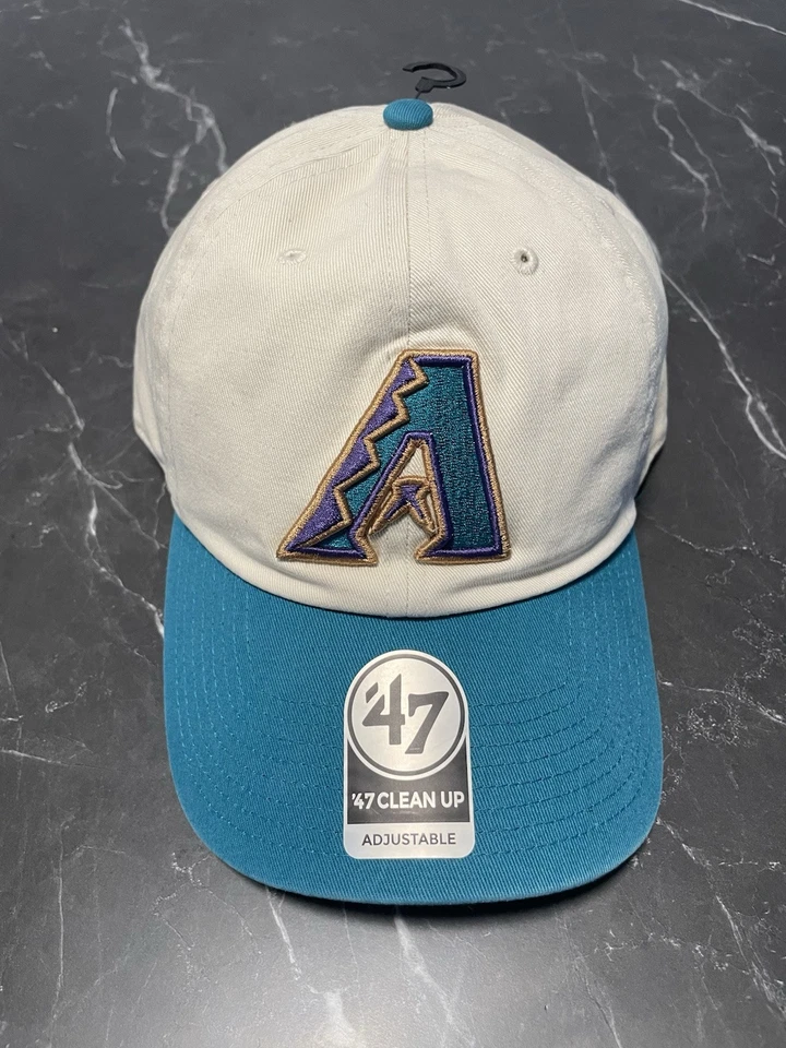 Arizona Diamondbacks ‘47 Clean Up Cooperstown Adjustable Strap Hat Cap Rare NEW! - Image 1 of 4