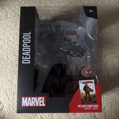 Marvel McFarlane Toys Deadpool #1 RARO PLATINO Edición Persecución Marvel Estatua  Foto 1 de 4