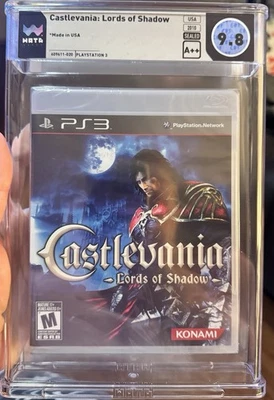2010 PS3 Castlevania Lords of Shadow Graded WATA 9.8 A++ Sealed!! New!! - Image 1 of 3