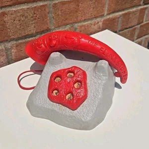 Vintage Empire 1960’s Flintstones Dial Telephone Hanna-Barbera Productions - Picture 1 of 16