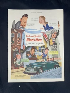Magazine Ad* - 1948 - Ford Custom - Fred Allen - Picture 1 of 1