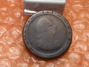 Original 1797 George III Colonial Times Cartwheel Penny #7 - Picture 1 of 3