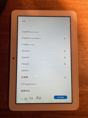 Amazon Fire HD 8 (10. Generation) 32GB, Wi-Fi, 8 Zoll - Weiß (mit... - Bild 1 von 3