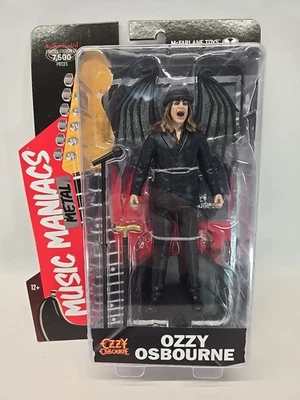 Figura de acción de metal Ozzy Osbourne Music Maniacs edición limitada McFarlane Toys Foto 1 de 4