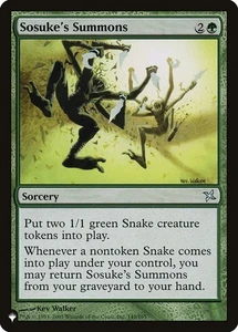 Sosuke's Summons The List XQX MTG Magic - Picture 1 of 1