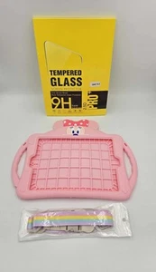 Minnie Mouse Tablet Case For iPad 10.2''screen W/ Screen Protectors + Lanyard - Picture 1 of 6
