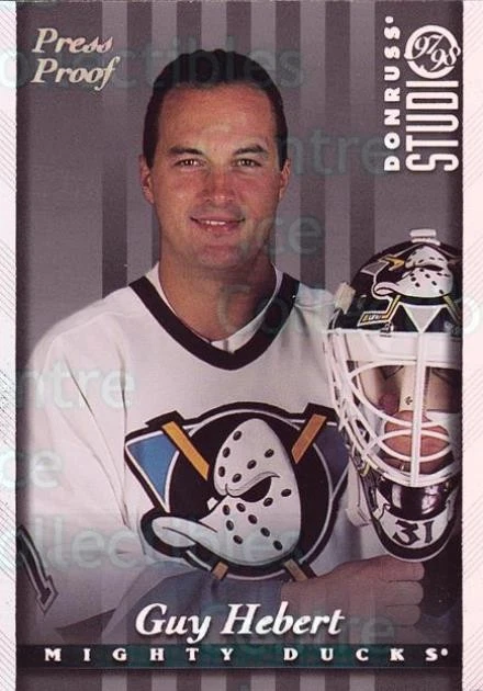 1997-98 Studio Press Proofs Silver #37 Guy Hebert - Image 1 of 1