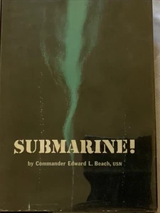 Edward Beach 1952 U-Boot Krieg unter dem Meer WWII Hardcover mit DJ - FF - Bild 1 von 4