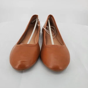 Universal Thread Mujer Talla 6.5 Ancho Ballet Pisos Everly Coñac Nuevo - Imagen 1 de 6