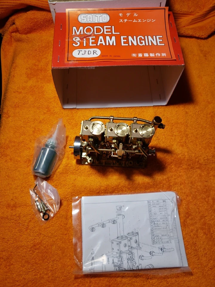 Saito Engine- Saito Model Steam Motor T3DR - New! KIK25 - Image 1 of 4