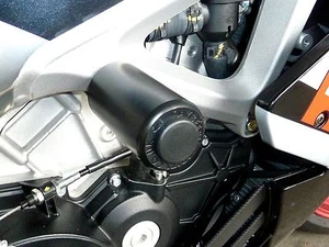 APRILIA RSV4RF 2015-2019 CRASH MUSHROOMS PROTECTOR SLIDERS BUNGS BOBBIN S3ZH - Picture 1 of 12