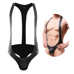 Para hombres Calzoncillos Lucha Leotardo Ropa Interior Monos Body Sexy Disfraz - Imagen 1 de 15