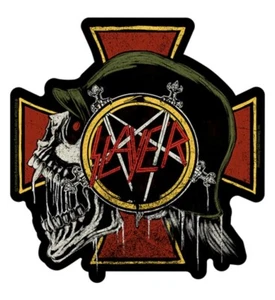 Slayer Skull Schwermetall Aufkleber S028S - Bild 1 von 1