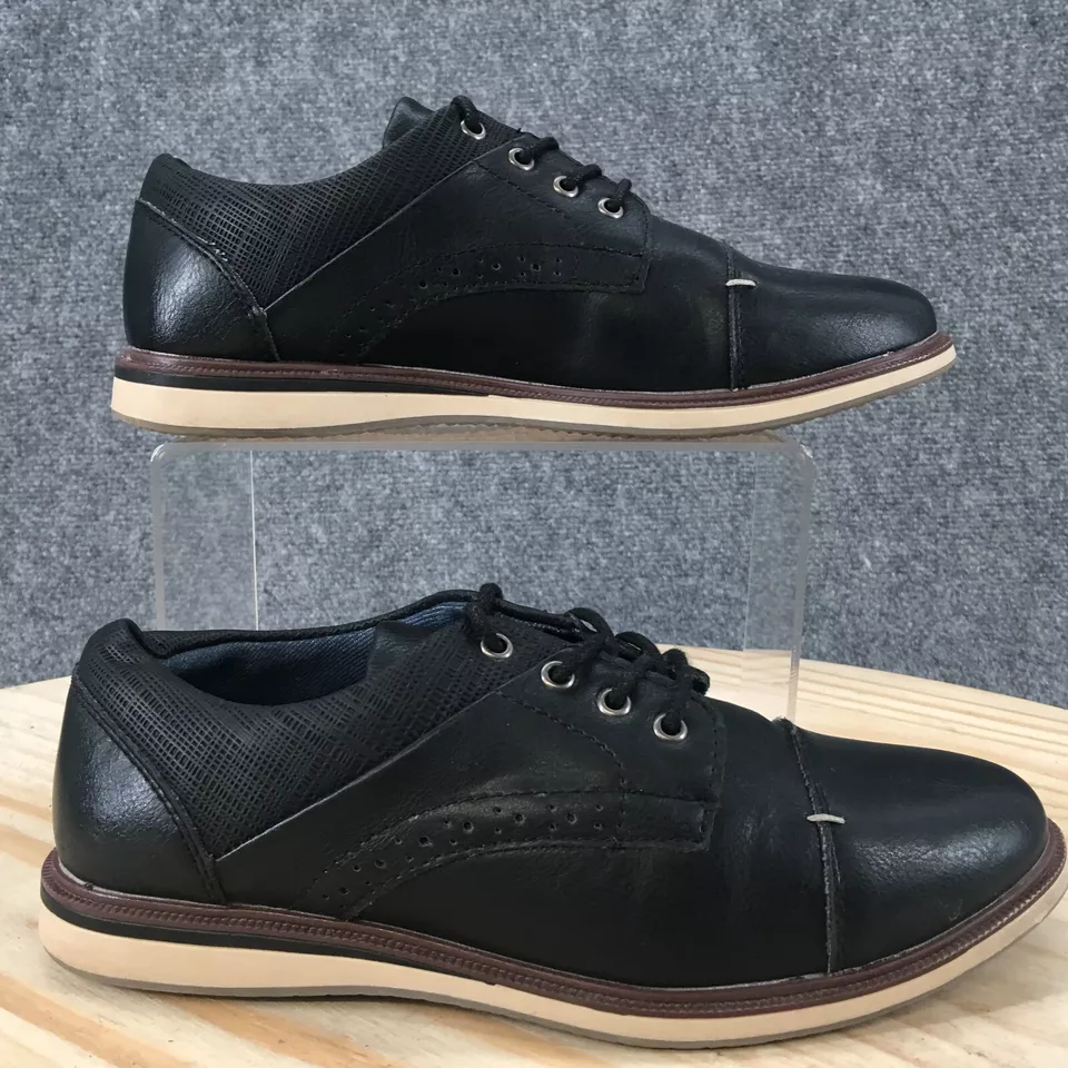 Arizona Zapatos Jóvenes Niños 3 M Peluquero Informal Tenis 624-6043 Cuero Negro Foto 1 de 4