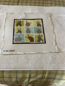 PIPPIN HP NEEDLEPOINT NINE BUNNIES-020 - Picture 1 of 4