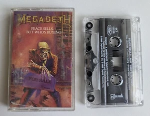Megadeth - Peace Sells...But Who’s Buying? (Cassette Tape, 1986 Combat 4XT 12526 - Picture 1 of 2