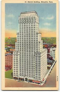 Postal de lino Teich Building, Memphis, Tennessee - 1938 - Imagen 1 de 2