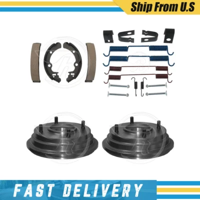 Подходит для Subaru DL 1985 1986-1989 годов выпуска задние барабаны тормозные колодки и комплект пружин оборудования - Изображение 1 из 4