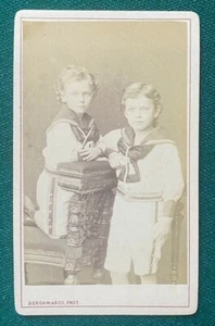 Antikes kaiserlich russisches Foto Zar Nikolaus Großherzog Michael Romanow Kinder - Bild 1 von 3