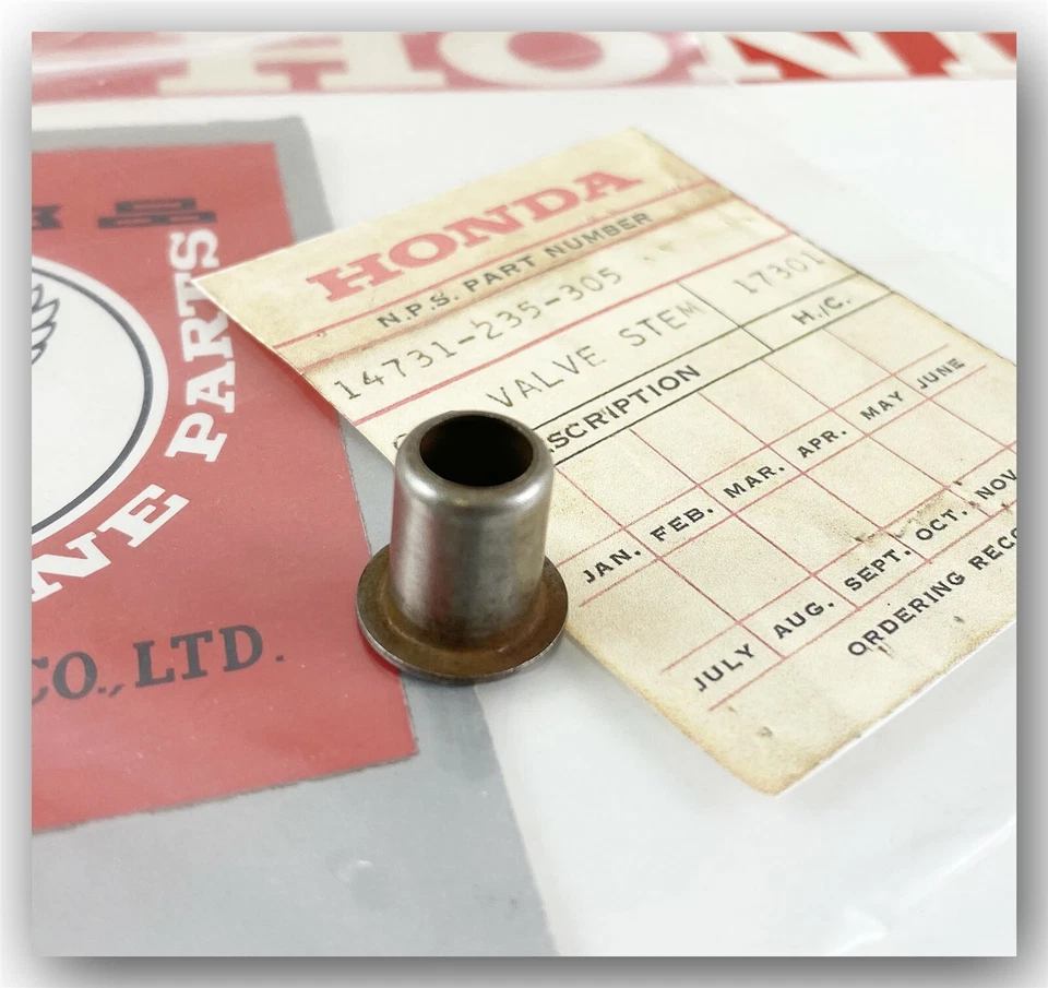 КОЛПАЧКИ ШТОКА КЛАПАНА ДВИГАТЕЛЯ СКРЕМБЛЕРА HONDA 1968-1969 CA175 175 TOURING CL175 QTY.1 - Изображение 1 из 1