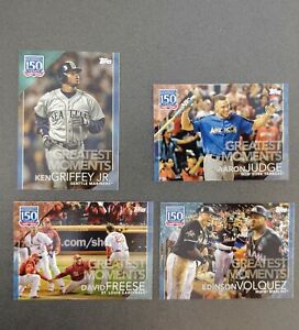 2019 Topps Series 2 Greatest Players + Moments + Seasons BLUE PARALLEL - U PICK!