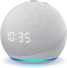 AMAZON Echo Dot (4th Gen) | Smart speaker with clock and Alexa | Glacier White