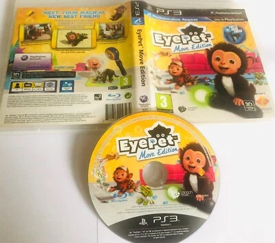 Original Boxed Eyepet Move Edition Sony Playstation 3 PS3 Game 2010 PAL 3+ Video - Image 1 of 4