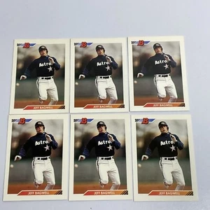 (6) 1992 Bowman JEFF BAGWELL #200 Astros HOF - Picture 1 of 4